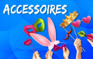 Accessoires en vrac, décoration, goodies, outils etc